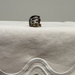 Artistic sculpture 925 Silver Women's Ring